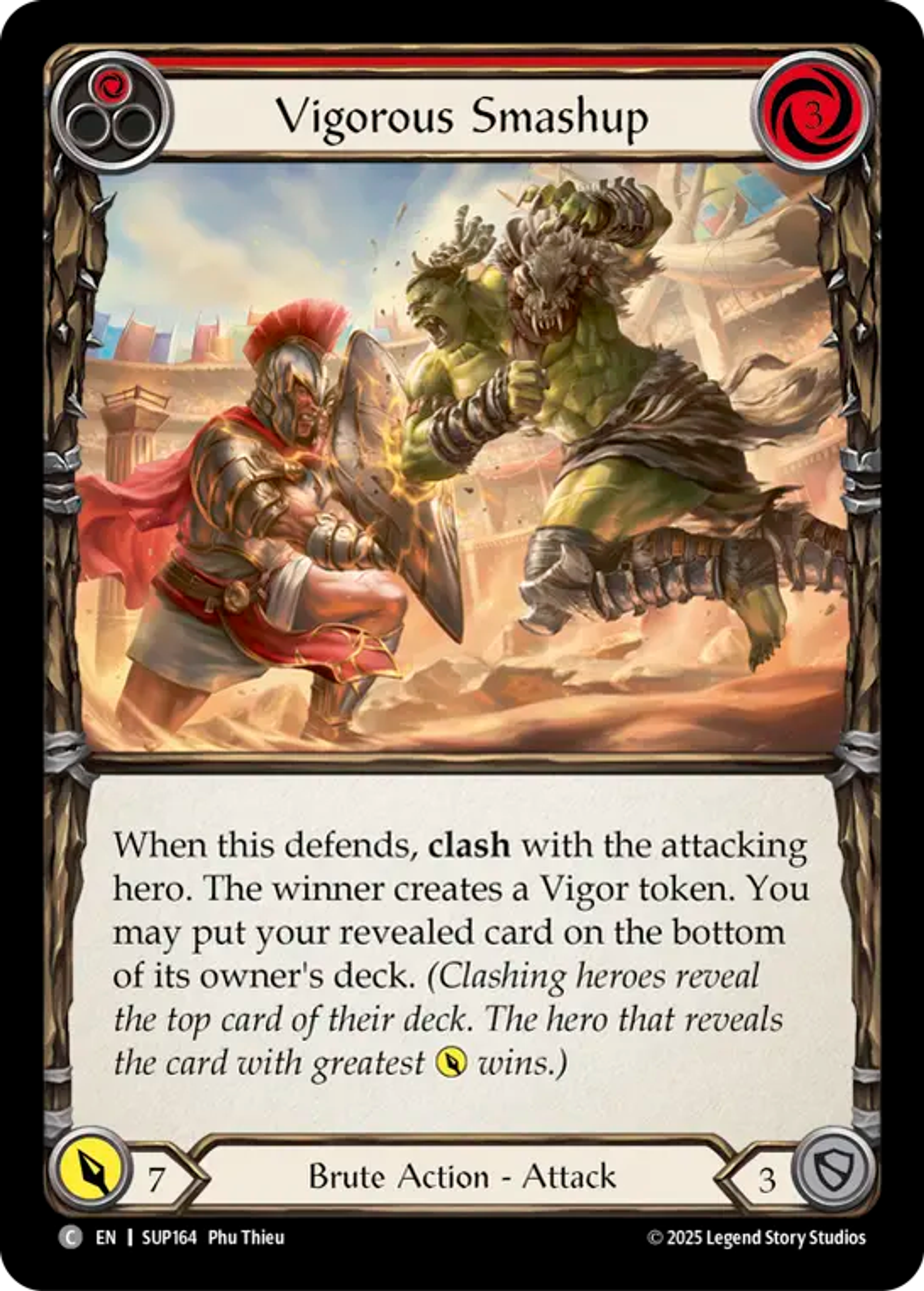Vigorous Smashup (Red) — Super Slam — Flesh and Blood