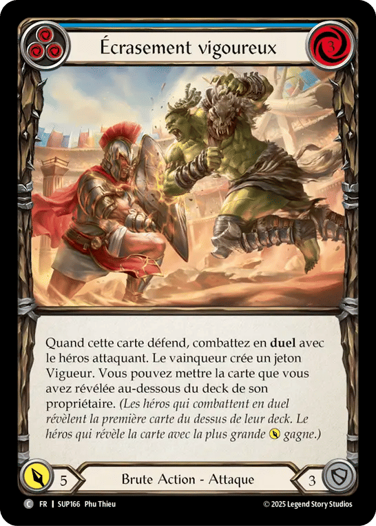 Écrasement vigoureux — Super Slam — Flesh and Blood