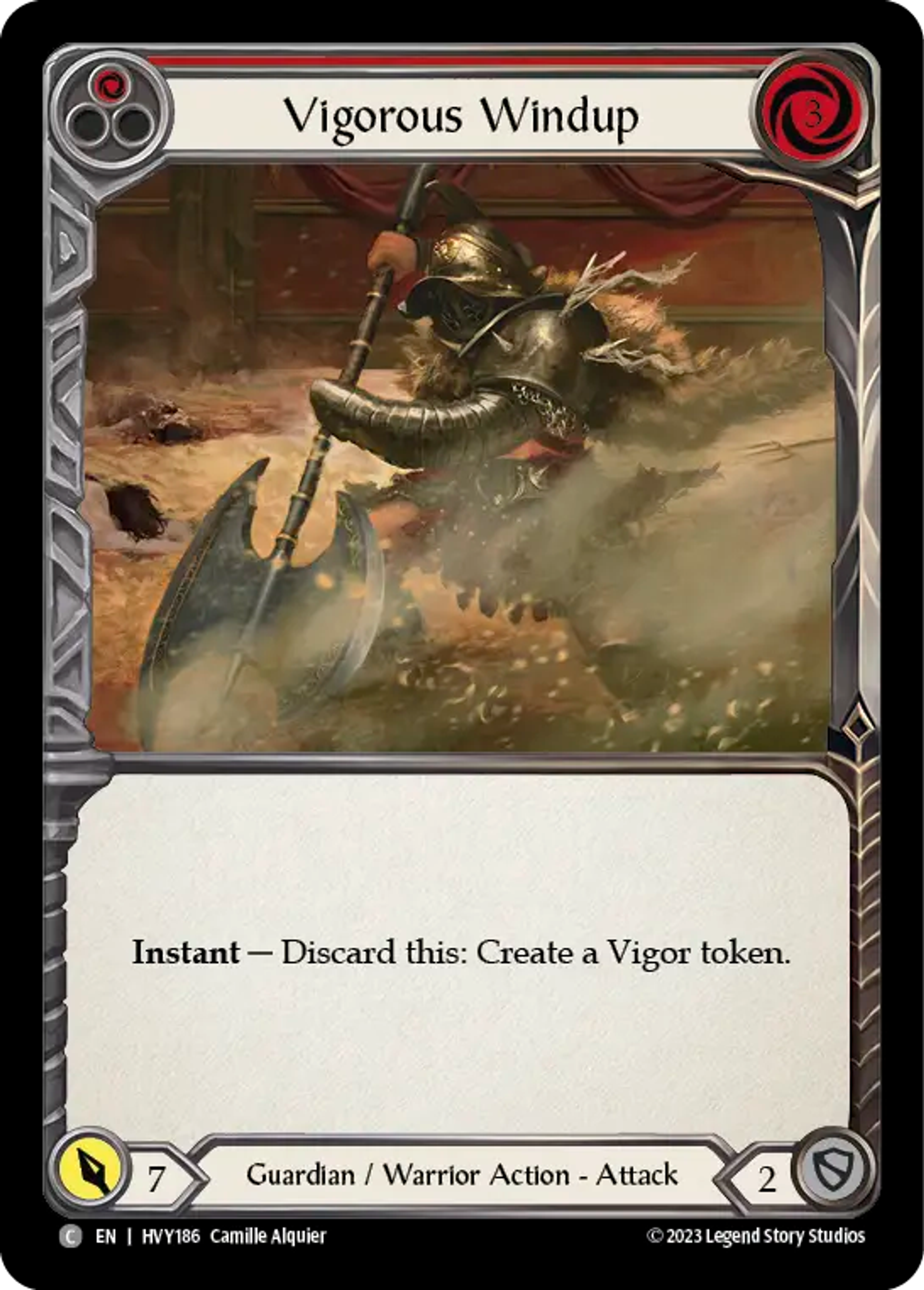 Liquidation vigoureuse — Heavy Hitters — Flesh and Blood