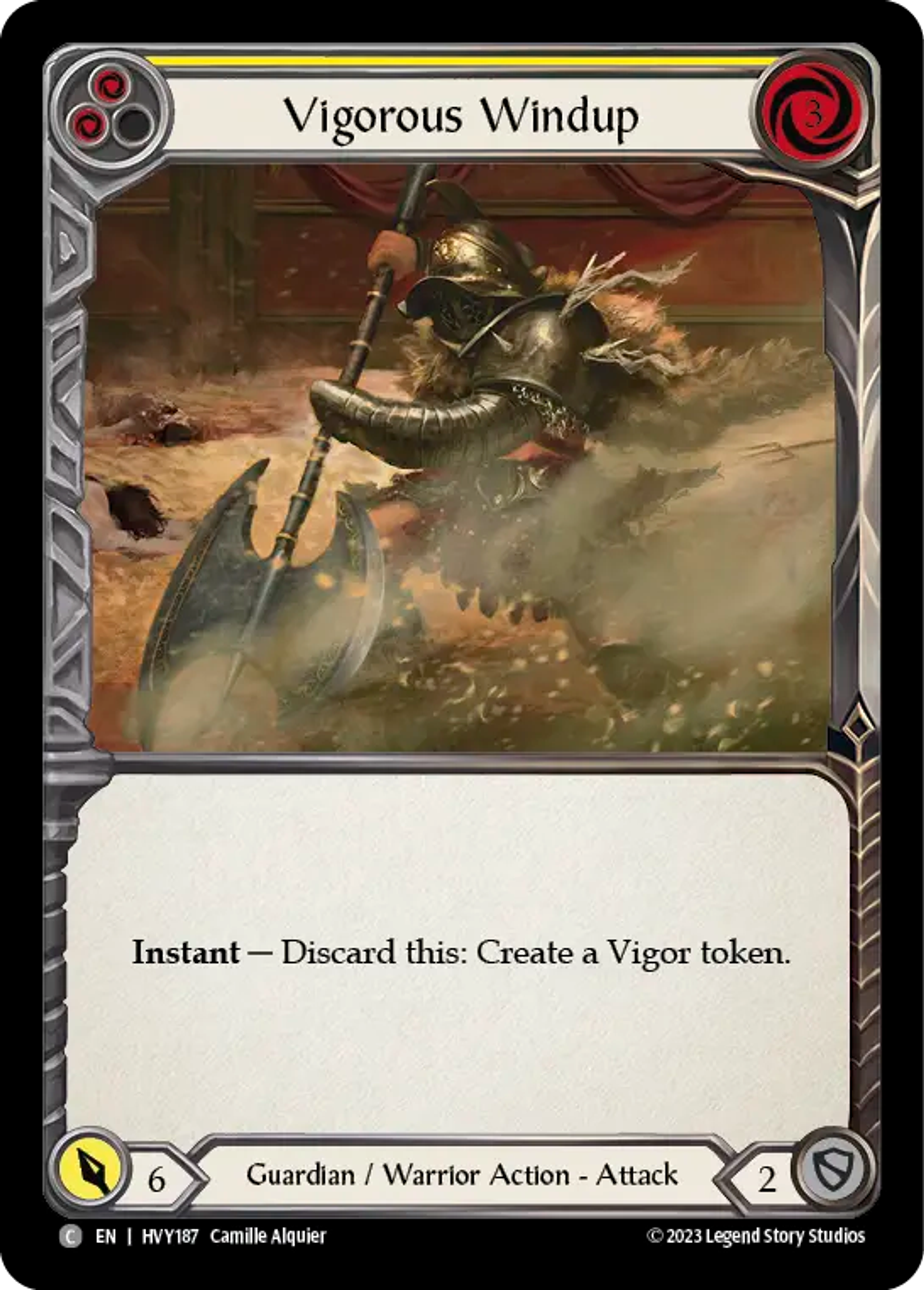 Liquidation vigoureuse — Heavy Hitters — Flesh and Blood