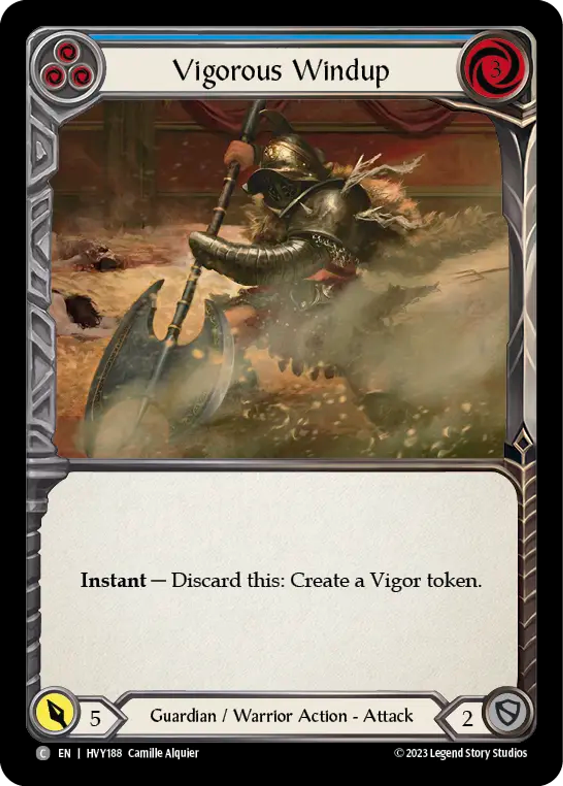 Liquidation vigoureuse — Heavy Hitters — Flesh and Blood