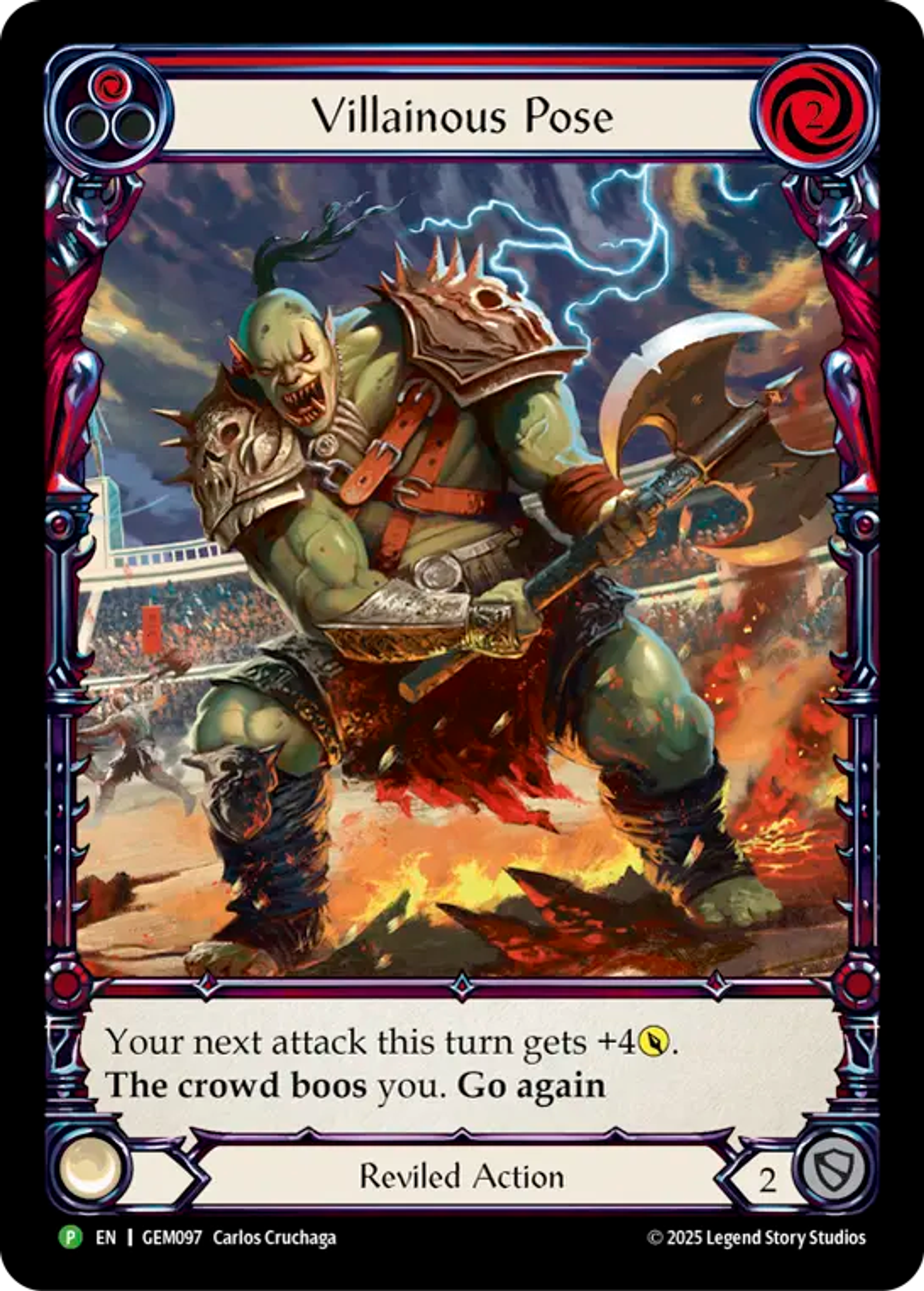 Villainous Pose — GEM - Pack 3 — Flesh and Blood