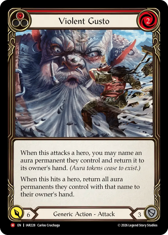 Violent Gusto — Usurp the Shadow Throne — Flesh and Blood