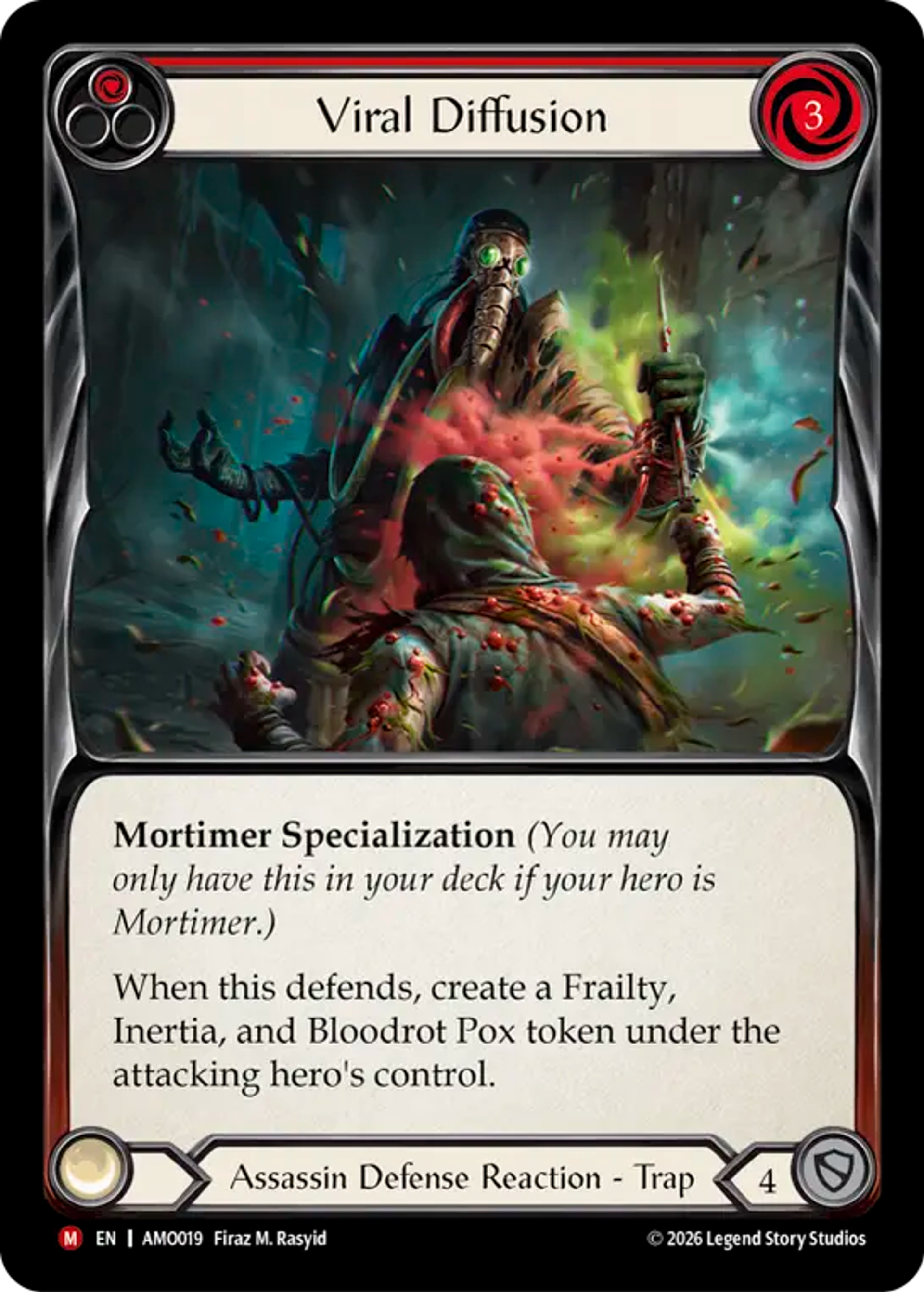 Viral Diffusion — Armory Deck - Dr. Mortimer, Blight of the Pits — Flesh and Blood