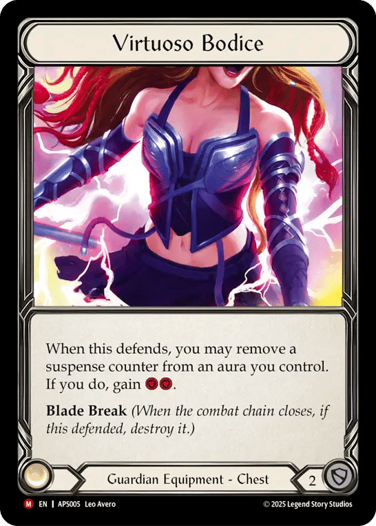 Virtuoso Bodice — Armory Deck - Pleiades, Superstar — Flesh and Blood