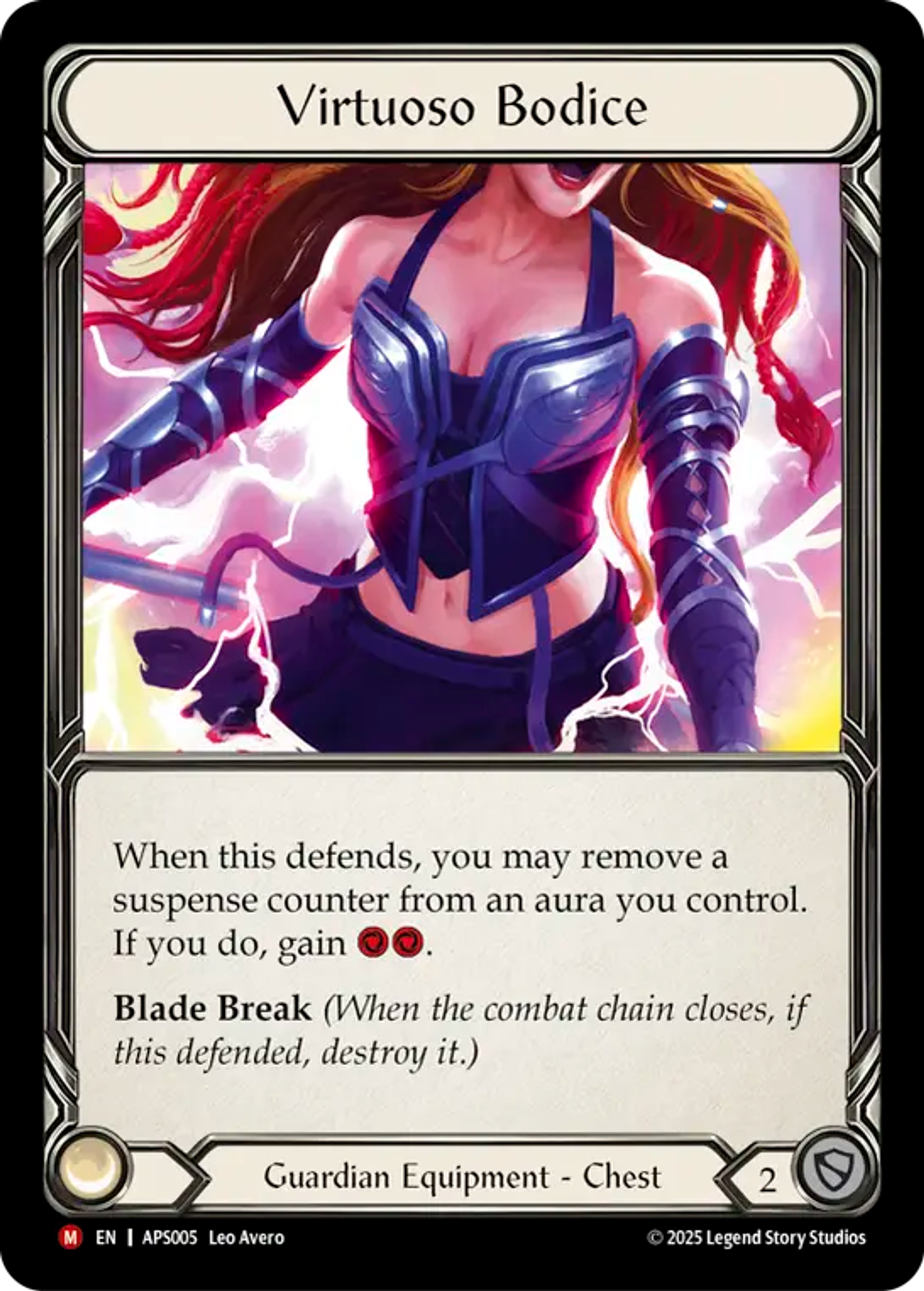 Virtuoso Bodice — Armory Deck - Pleiades, Superstar — Flesh and Blood