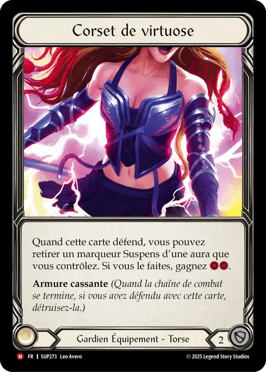 Corset de virtuose — Super Slam — Flesh and Blood