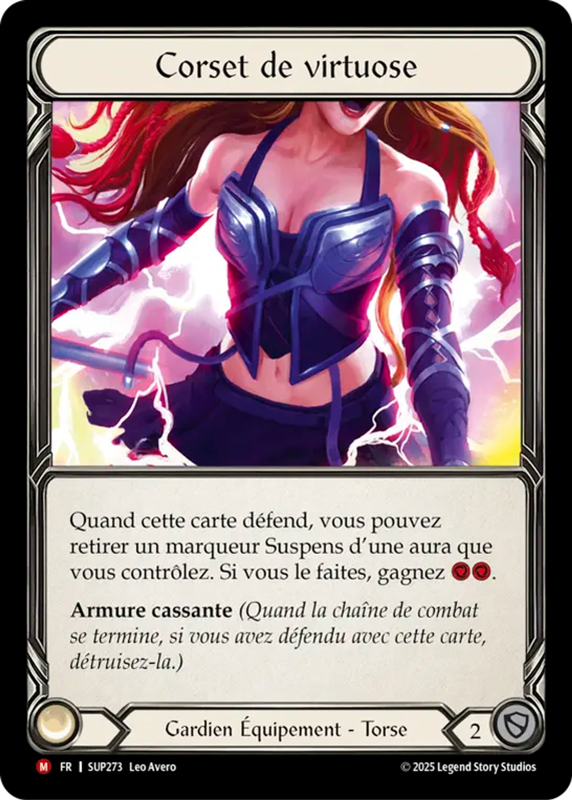 Corset de virtuose — Super Slam — Flesh and Blood
