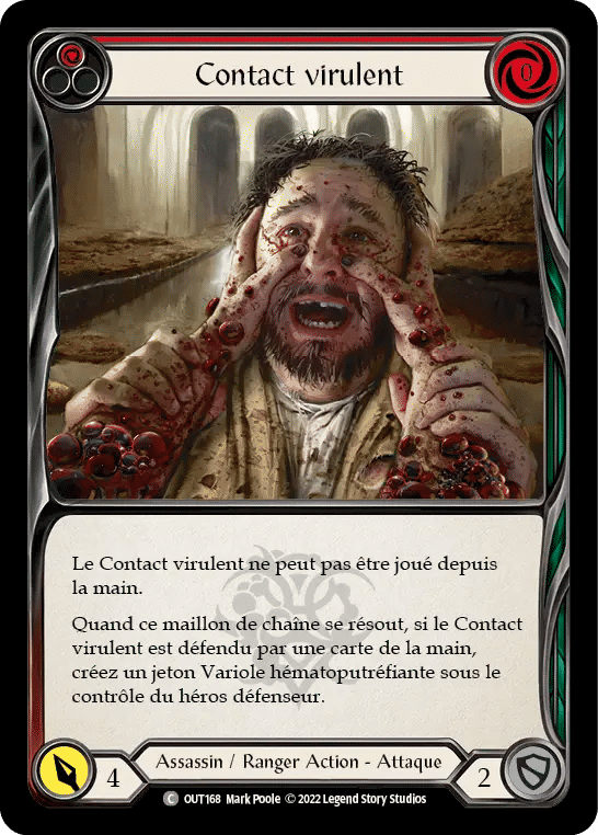 Contact virulent — Outsiders — Flesh and Blood
