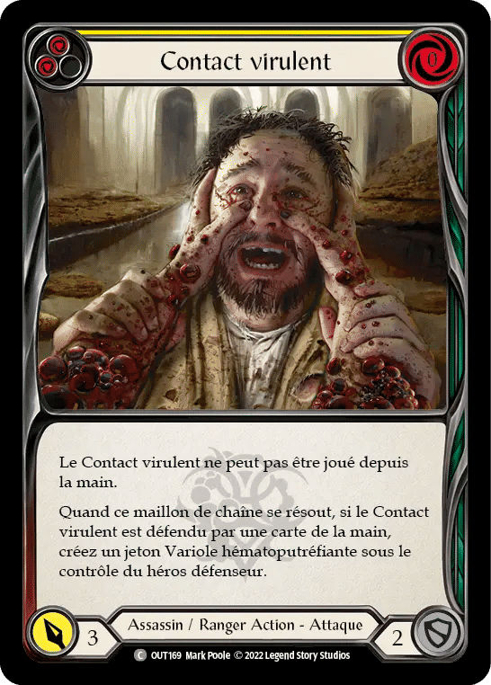 Contact virulent — Outsiders — Flesh and Blood