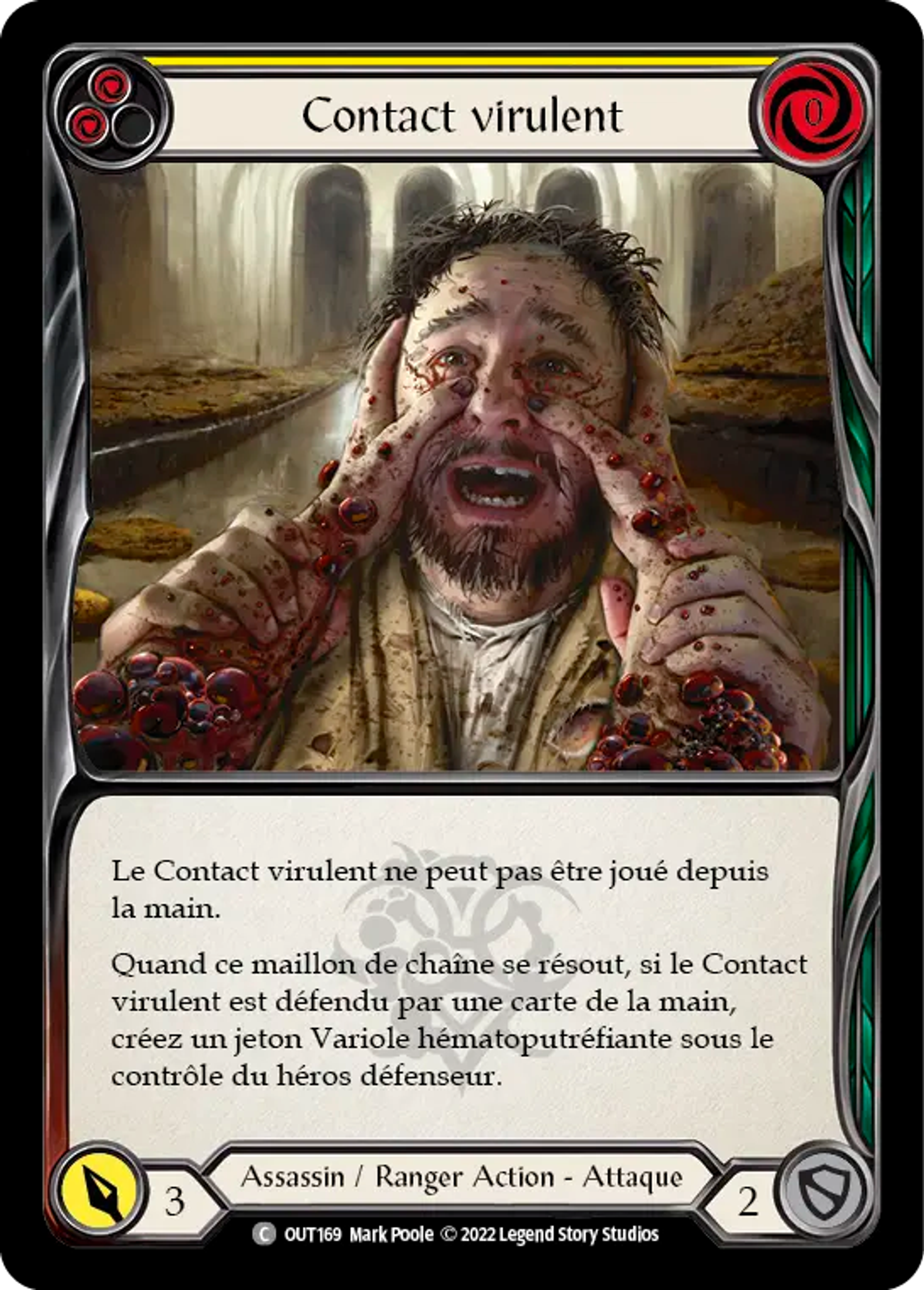 Contact virulent — Outsiders — Flesh and Blood