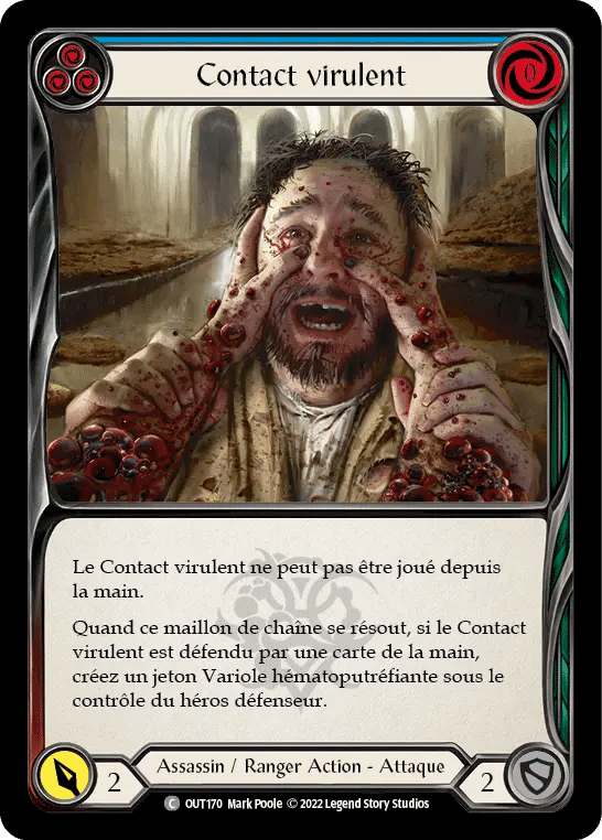 Contact virulent — Outsiders — Flesh and Blood