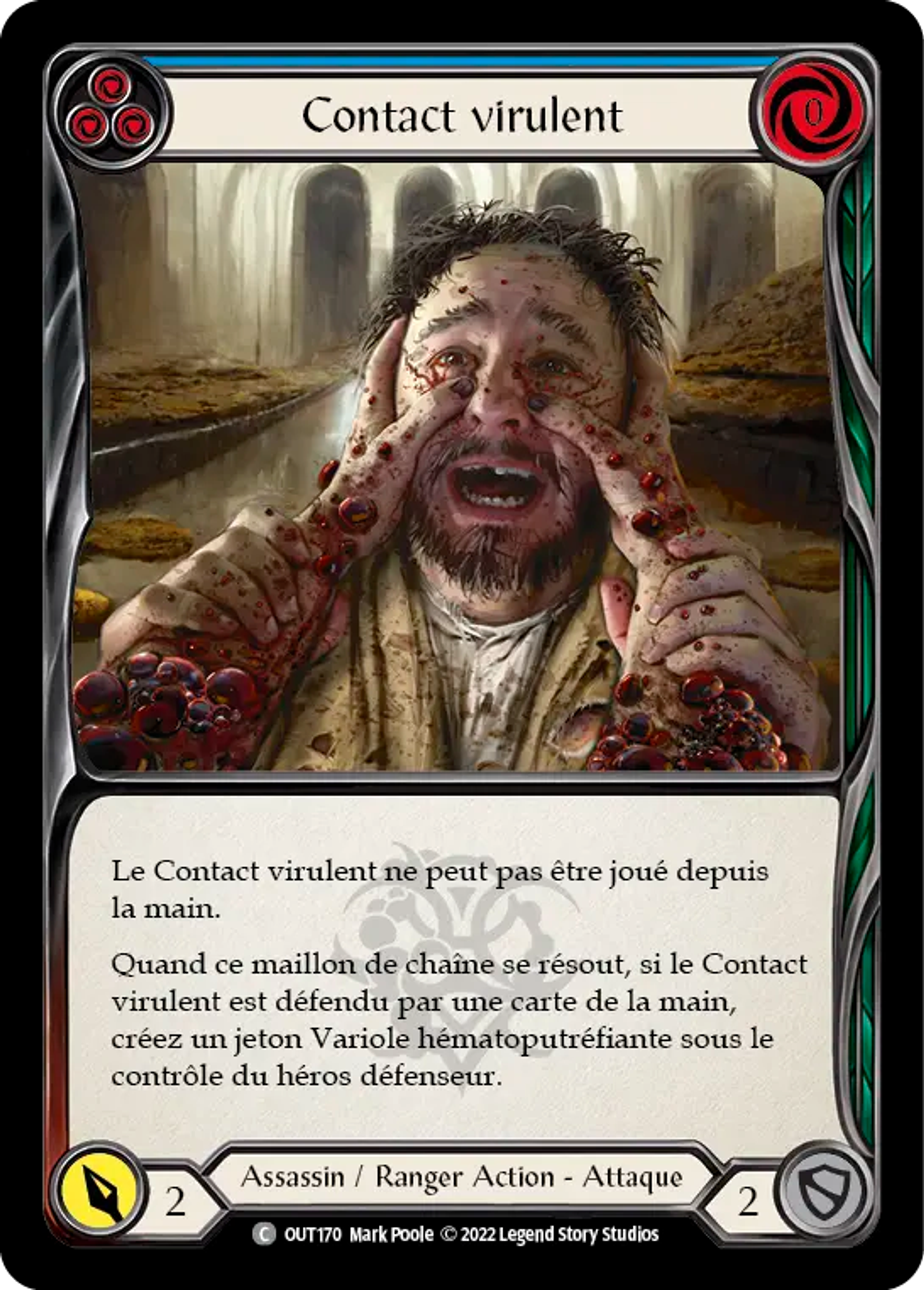 Contact virulent — Outsiders — Flesh and Blood