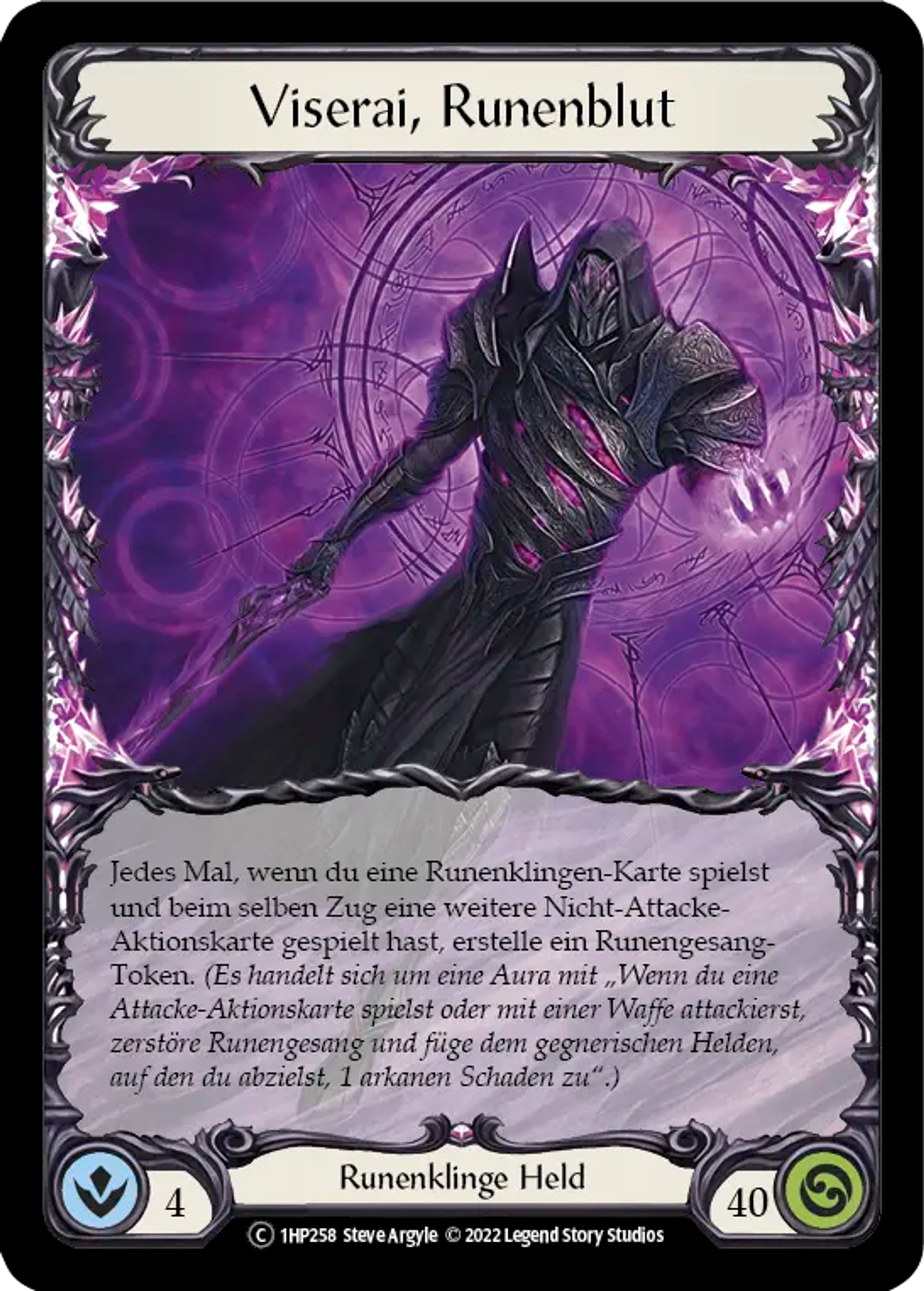 Viserai, Sang de Rune — History Pack 1 - Black Label — Flesh and Blood