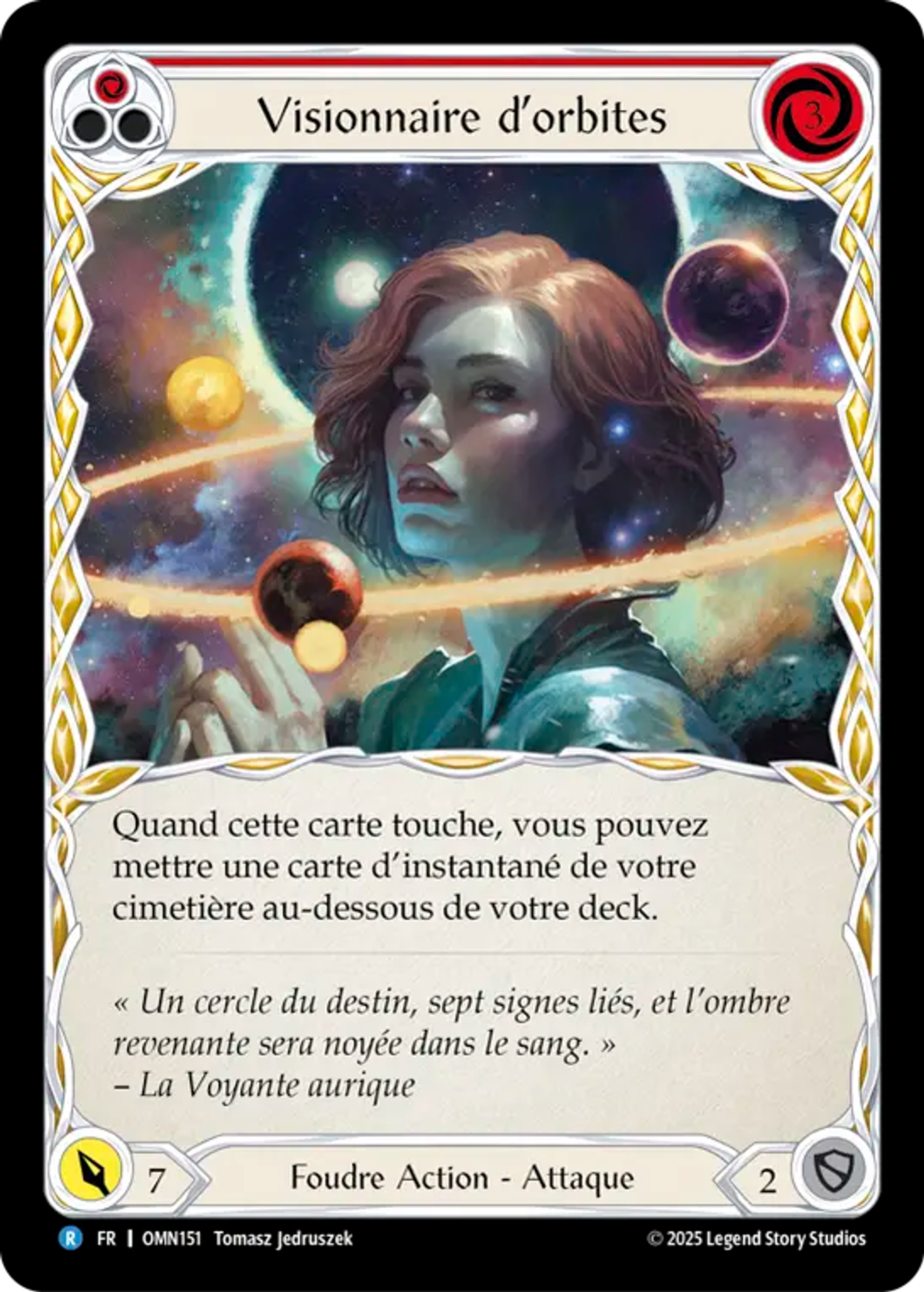 Visionnaire d’orbites — Omens of the Third Age — Flesh and Blood
