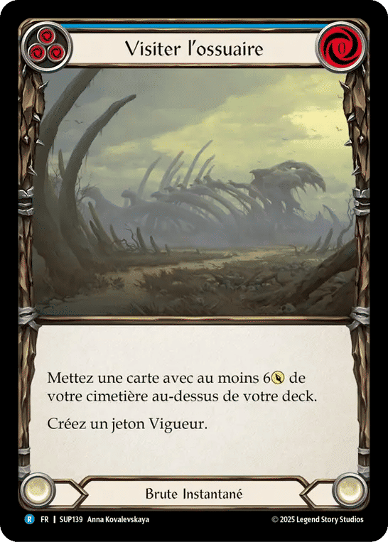 Visiter l’ossuaire — Super Slam — Flesh and Blood