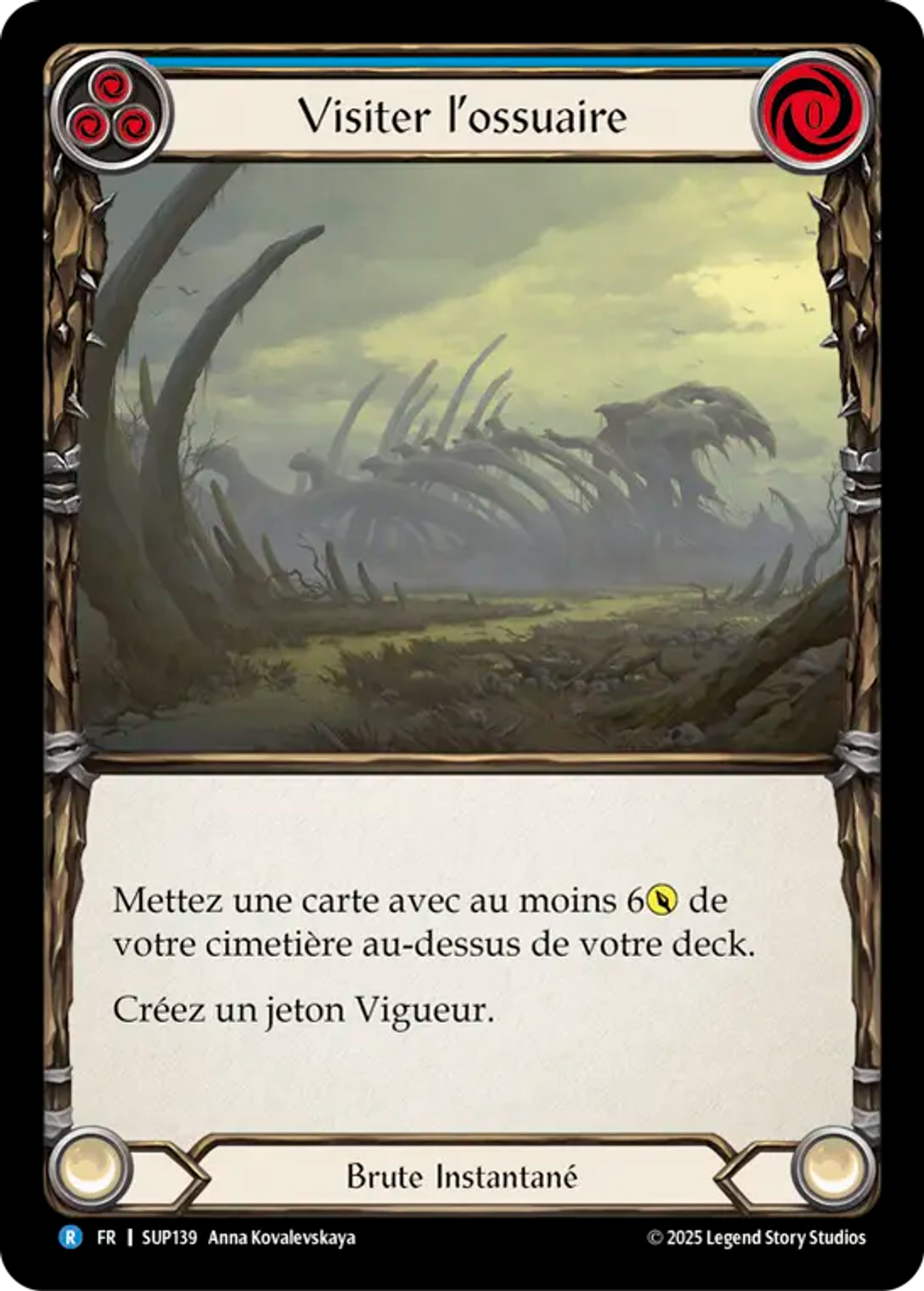 Visiter l’ossuaire — Super Slam — Flesh and Blood