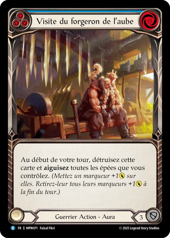 Visite du forgeron de l’aube — Mastery Pack Warrior — Flesh and Blood