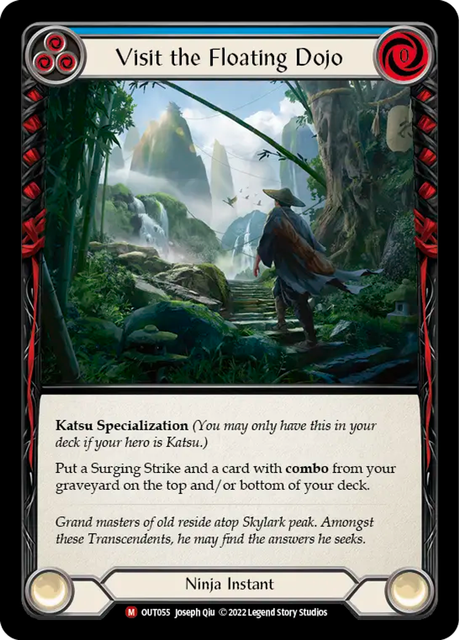 Visit the Floating Dojo — Outsiders — Flesh and Blood