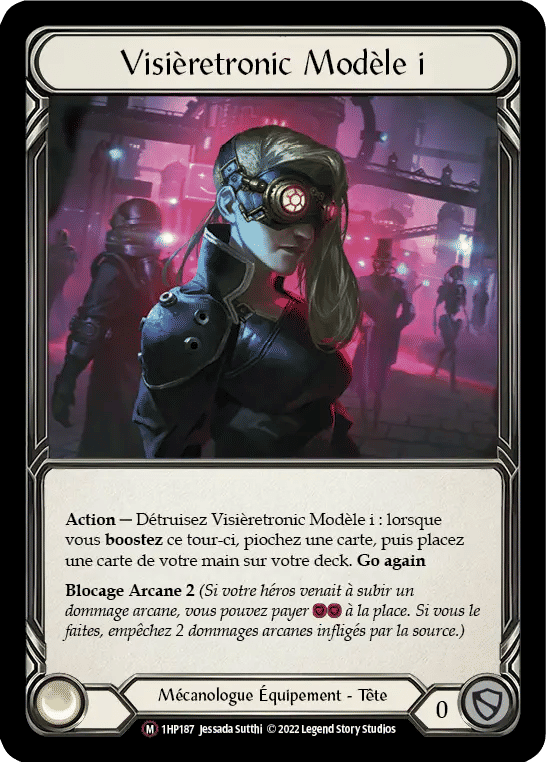 Visièretronic Modèle i — History Pack 1 - Black Label — Flesh and Blood