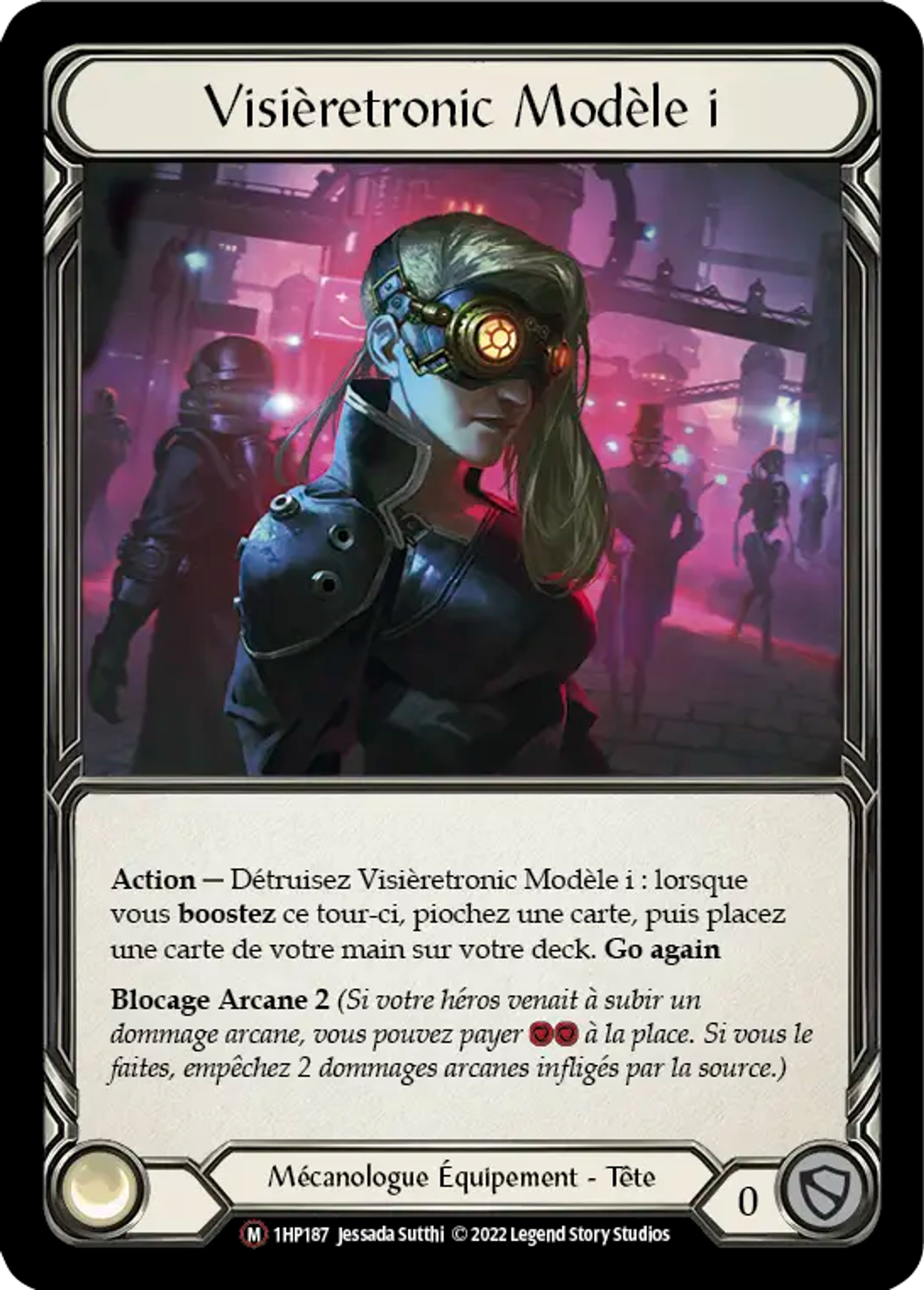 Visièretronic Modèle i — History Pack 1 - Black Label — Flesh and Blood