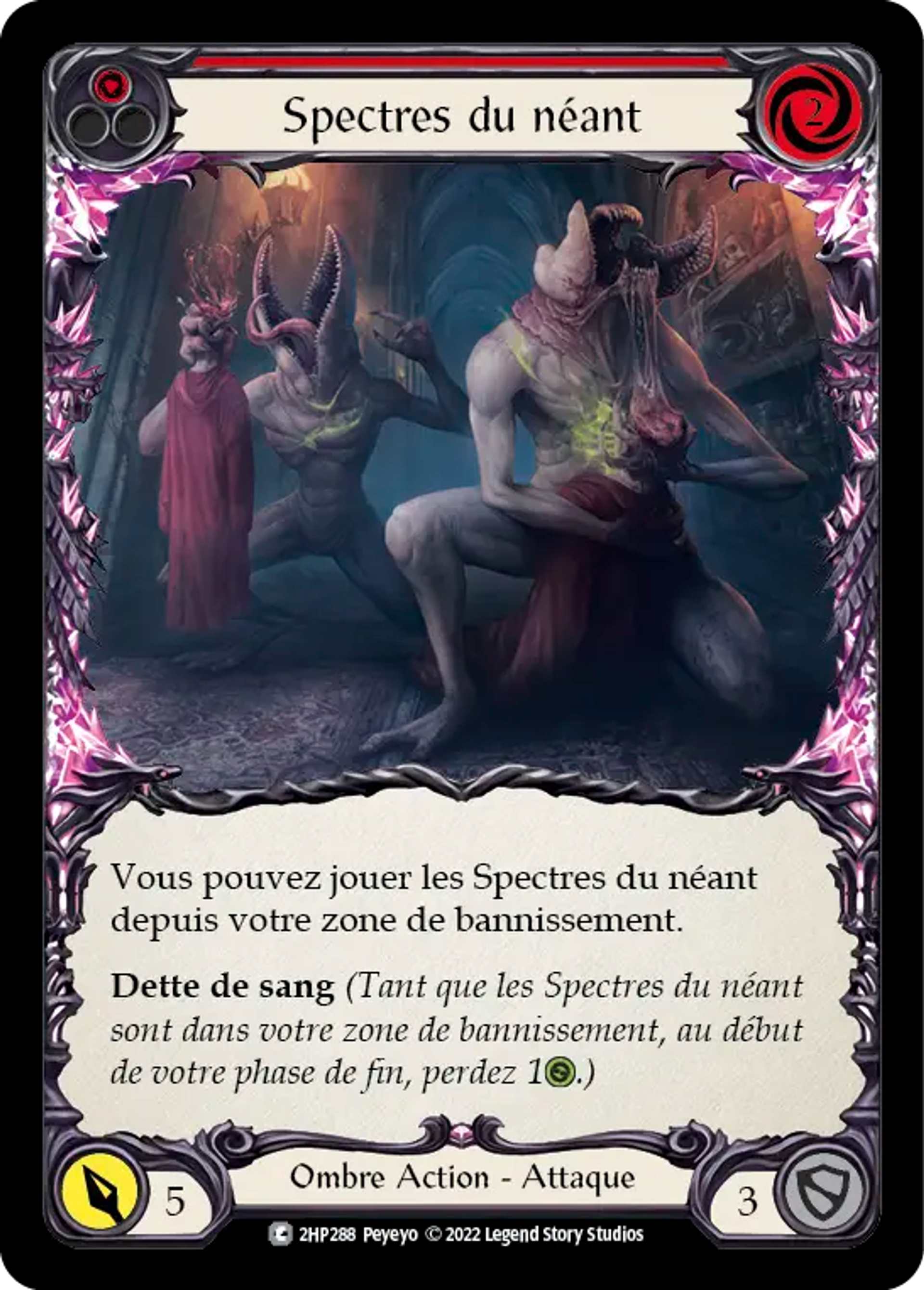 Spectres du néant — History Pack 2 - Black Label — Flesh and Blood