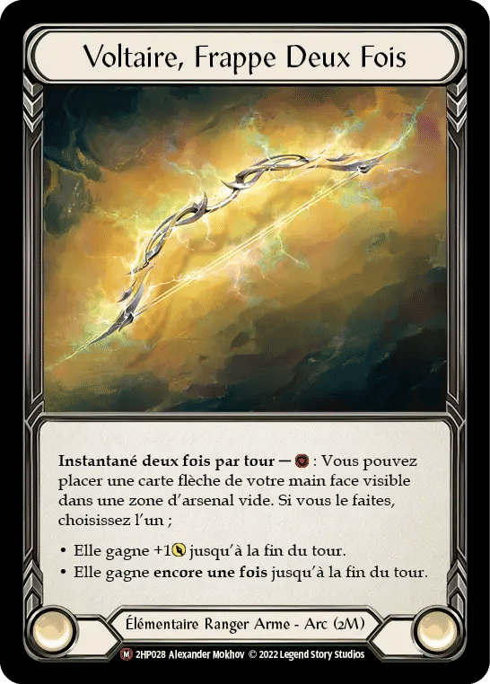 Voltaire, Frappe Deux Fois — History Pack 2 - Black Label — Flesh and Blood