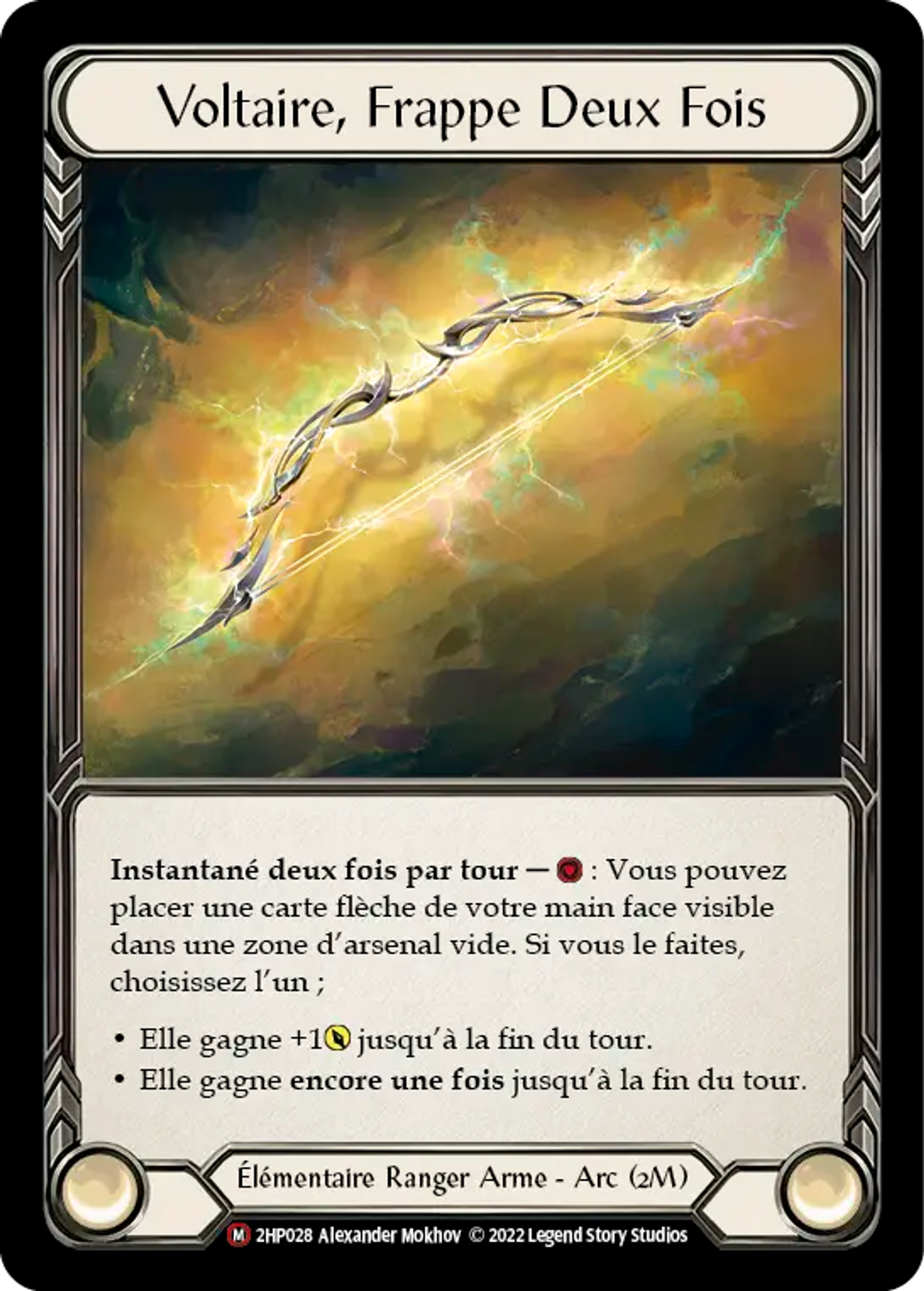Voltaire, Frappe Deux Fois — History Pack 2 - Black Label — Flesh and Blood