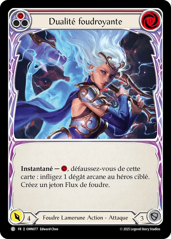 Dualité foudroyante — Omens of the Third Age — Flesh and Blood