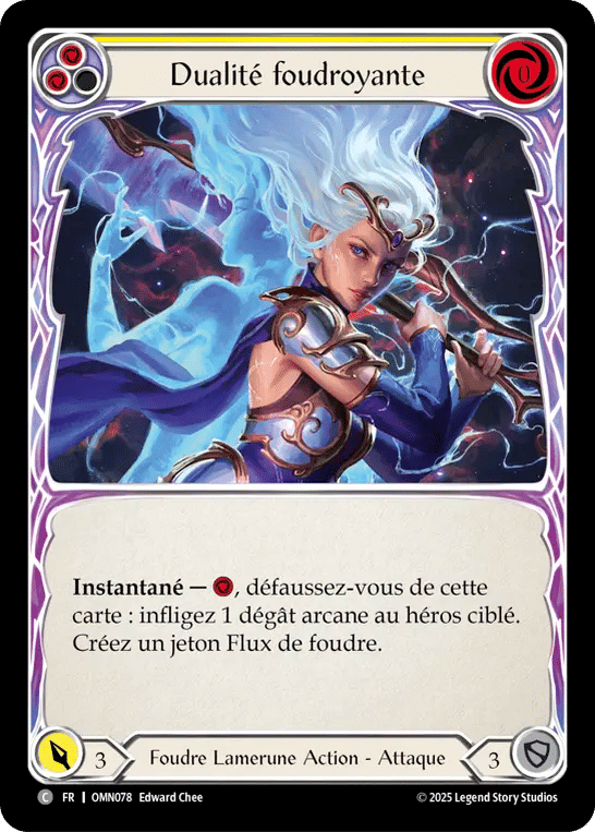 Dualité foudroyante — Omens of the Third Age — Flesh and Blood