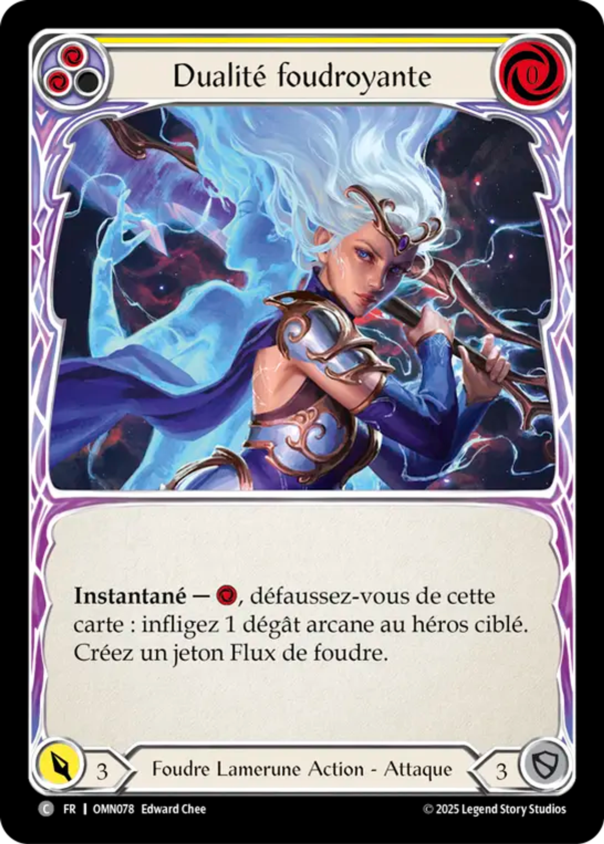 Dualité foudroyante — Omens of the Third Age — Flesh and Blood
