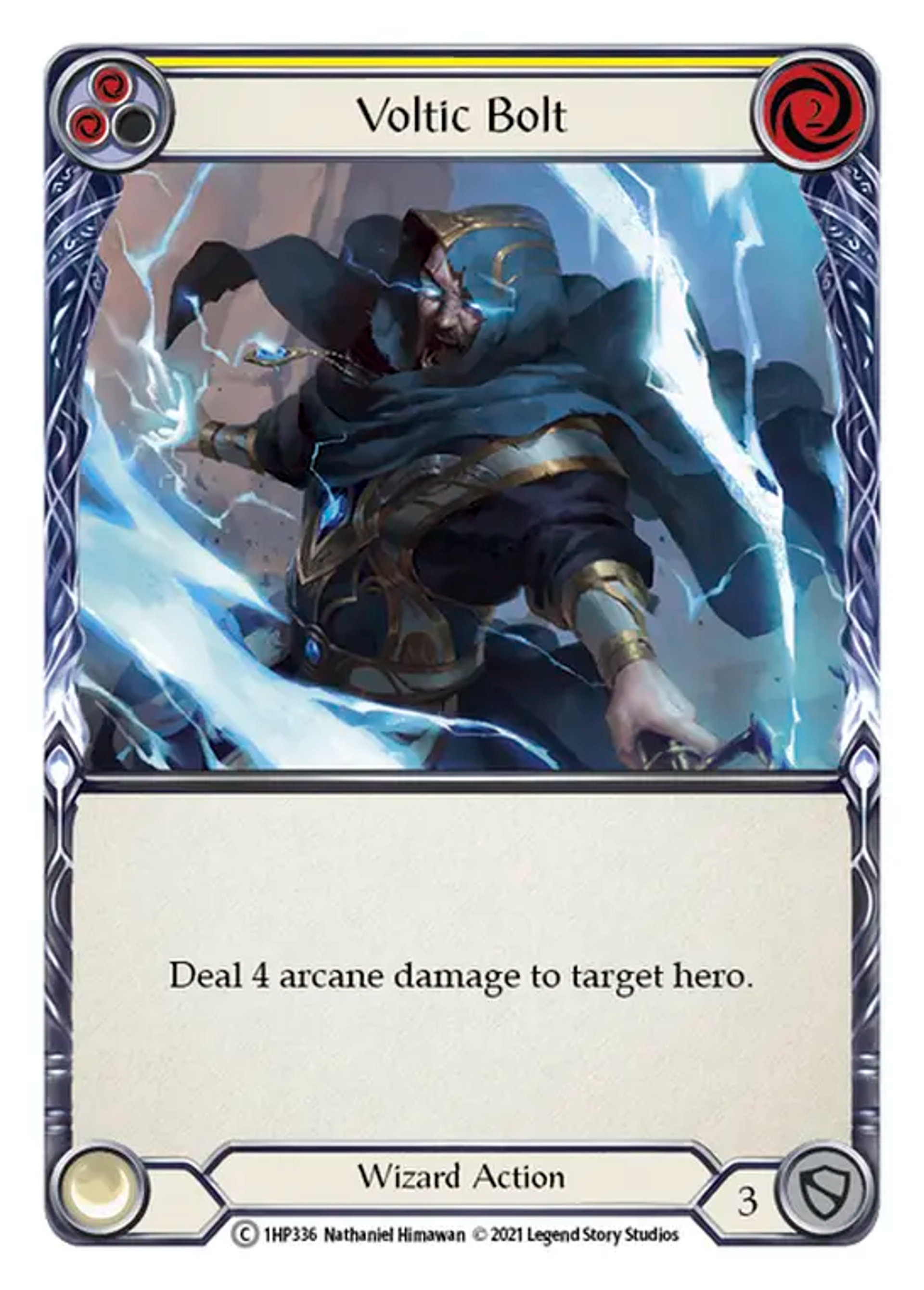 Voltic Bolt (Yellow) — History Pack 1 — Flesh and Blood