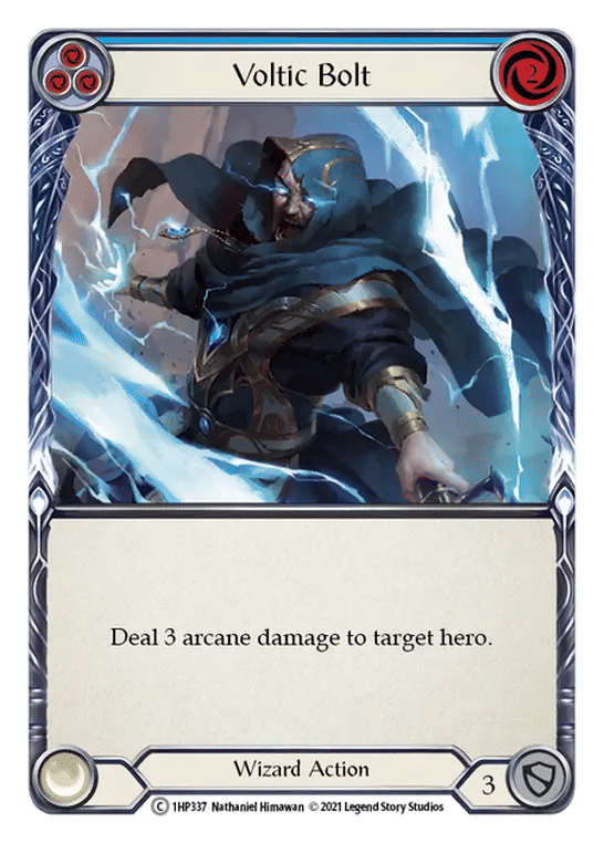 Voltic Bolt (Blue) — History Pack 1 — Flesh and Blood
