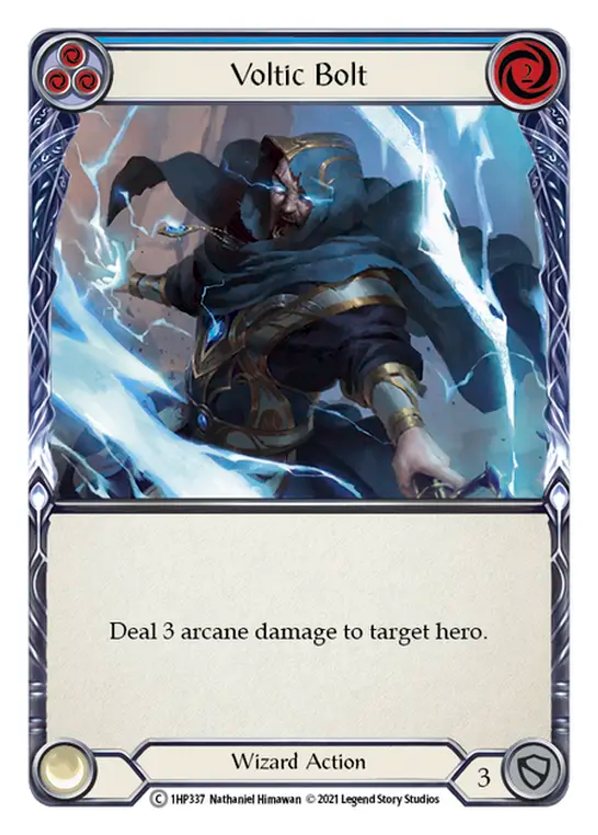 Voltic Bolt (Blue) — History Pack 1 — Flesh and Blood