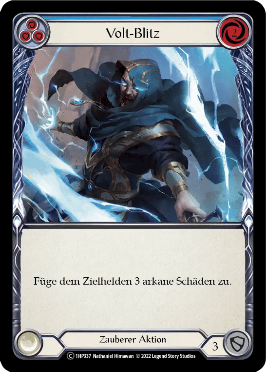 Voltic Bolt (Blue) — History Pack 1 - Black Label — Flesh and Blood