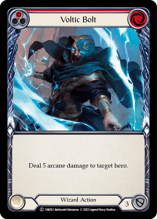 Voltic Bolt (Red) — Kano - Blitz Deck — Flesh and Blood