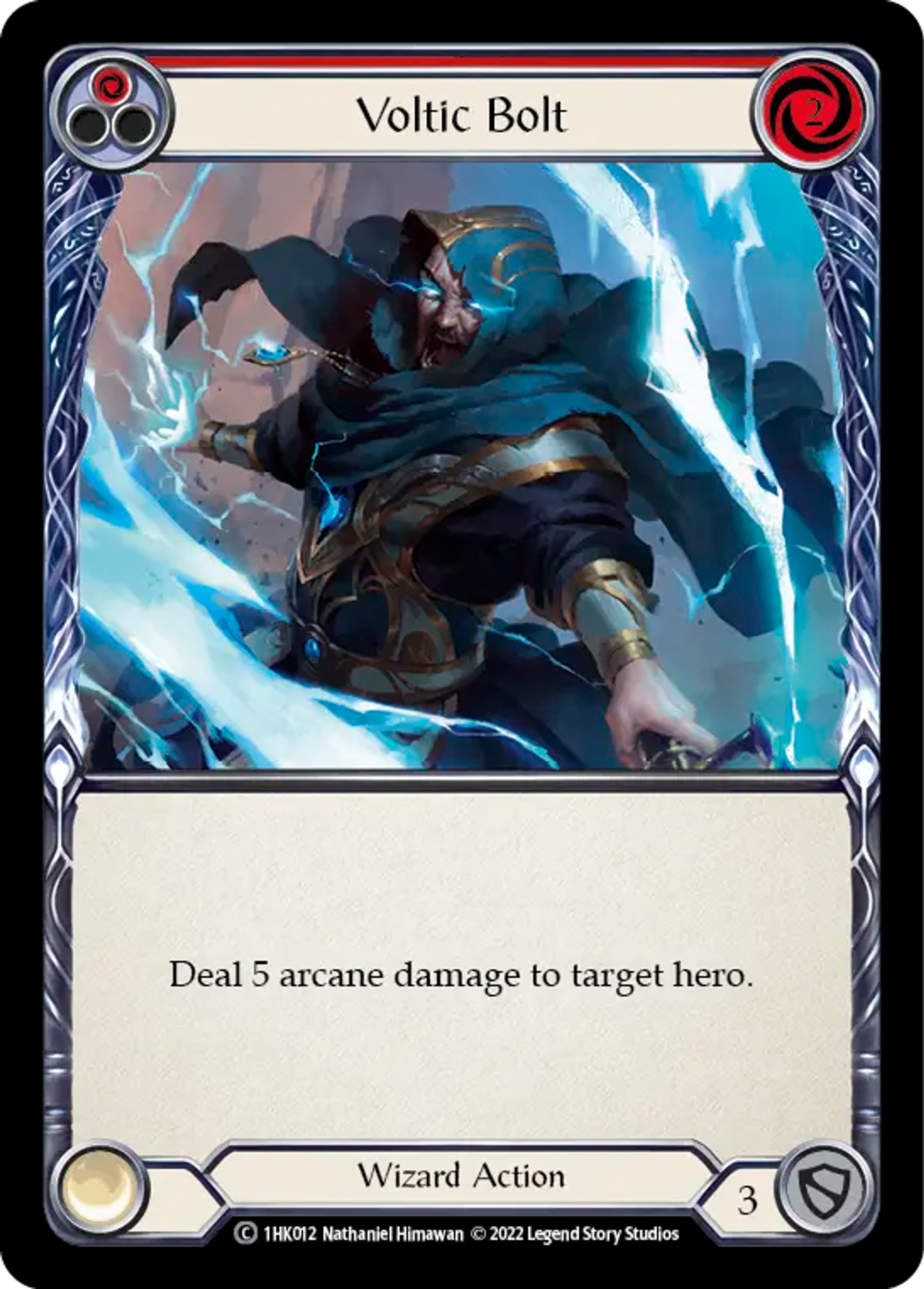 Voltic Bolt (Red) — Kano - Blitz Deck — Flesh and Blood
