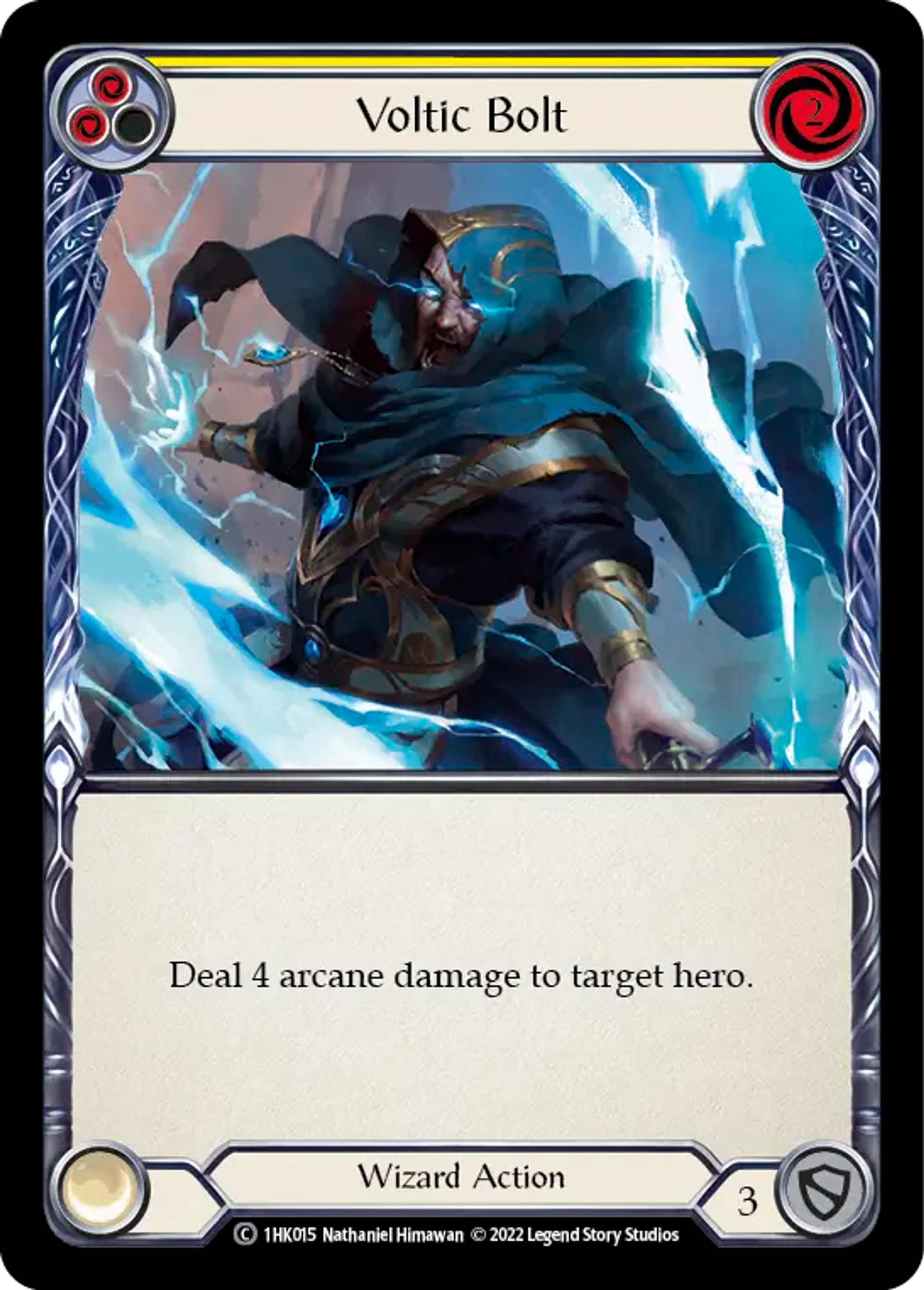 Voltic Bolt (Yellow) — Kano - Blitz Deck — Flesh and Blood