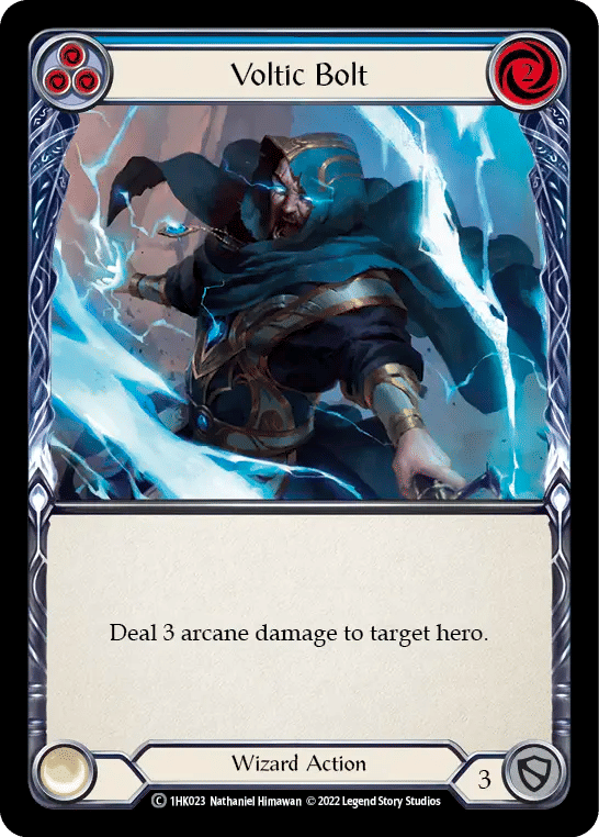 Voltic Bolt (Blue) — Kano - Blitz Deck — Flesh and Blood