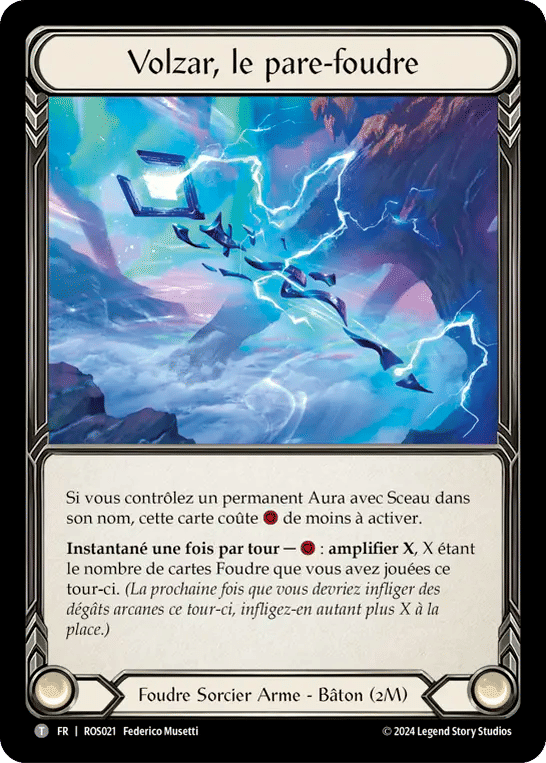 Volzar, le pare-foudre — Rosetta — Flesh and Blood