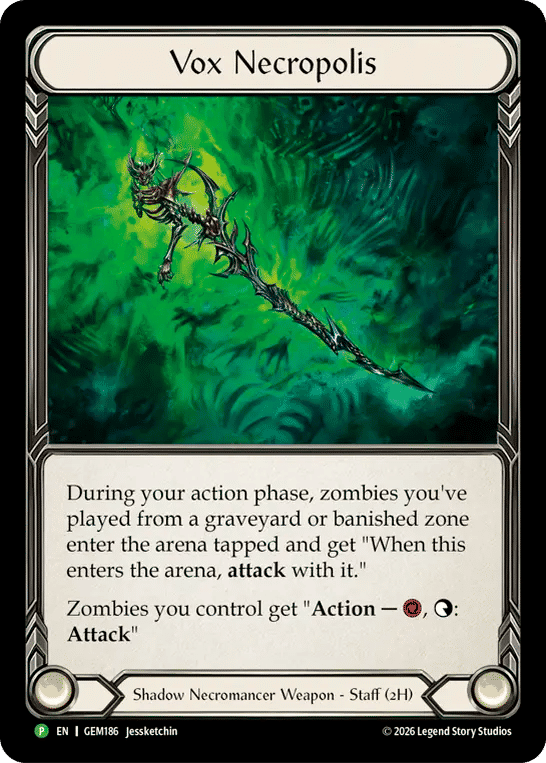 Vox Necropolis — GEM - Pack 6 — Flesh and Blood