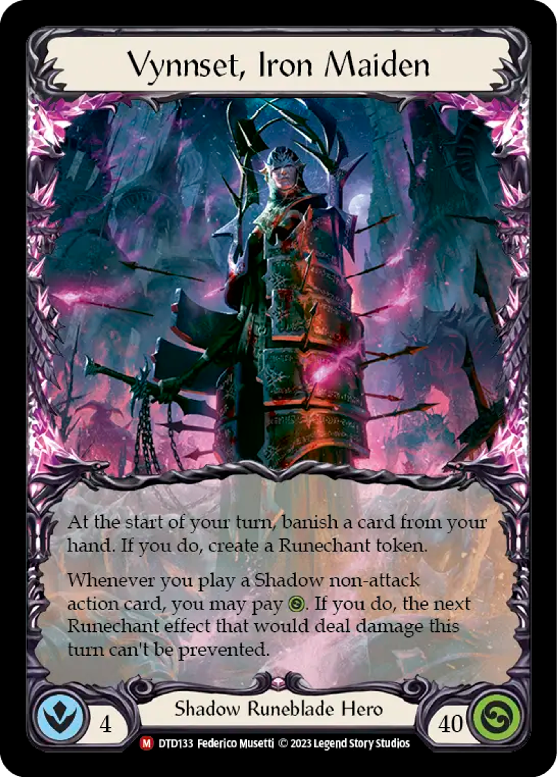 Vynnset, femme de fer — Dusk till Dawn — Flesh and Blood