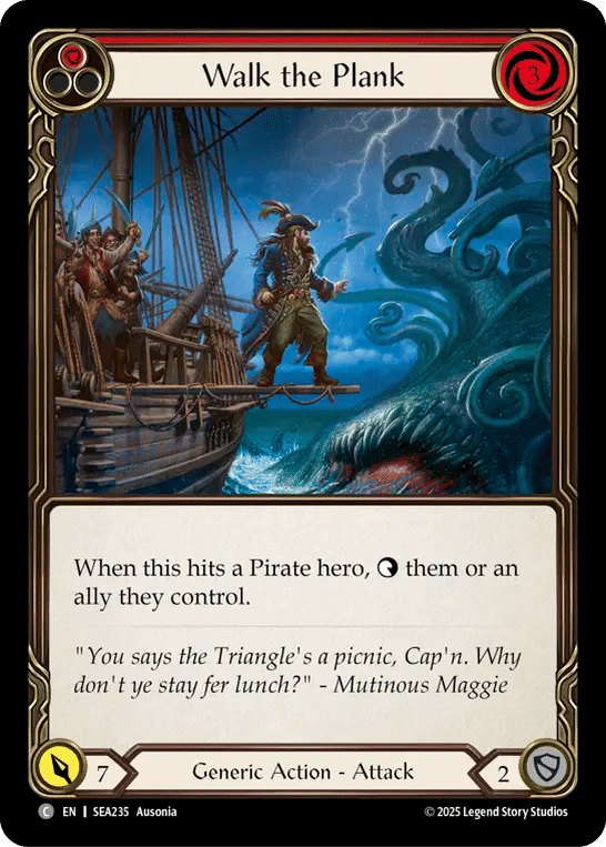 Walk the Plank (Red) — High Seas — Flesh and Blood