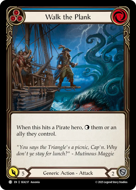 Walk the Plank (Blue) — High Seas — Flesh and Blood