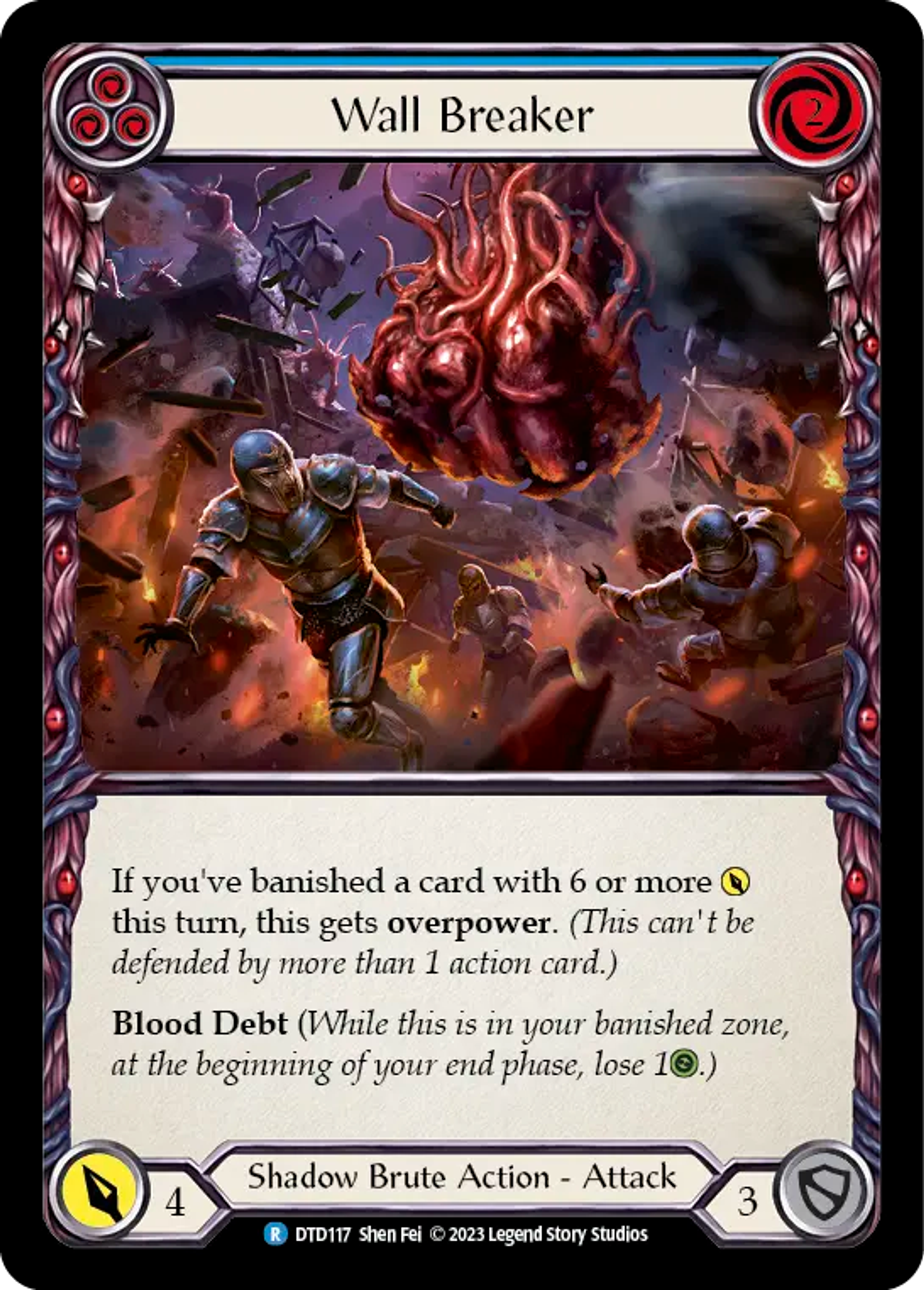 Wall Breaker (Blue) — Dusk till Dawn — Flesh and Blood