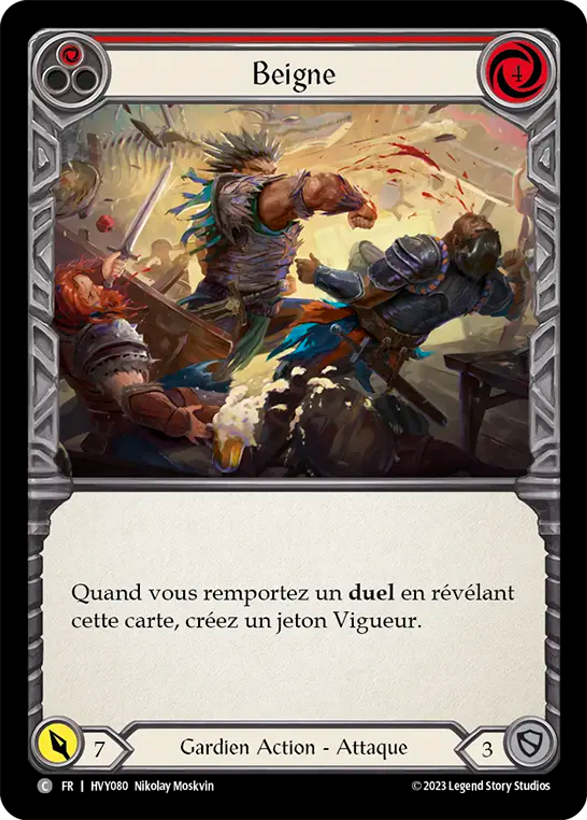 Beigne — Heavy Hitters — Flesh and Blood