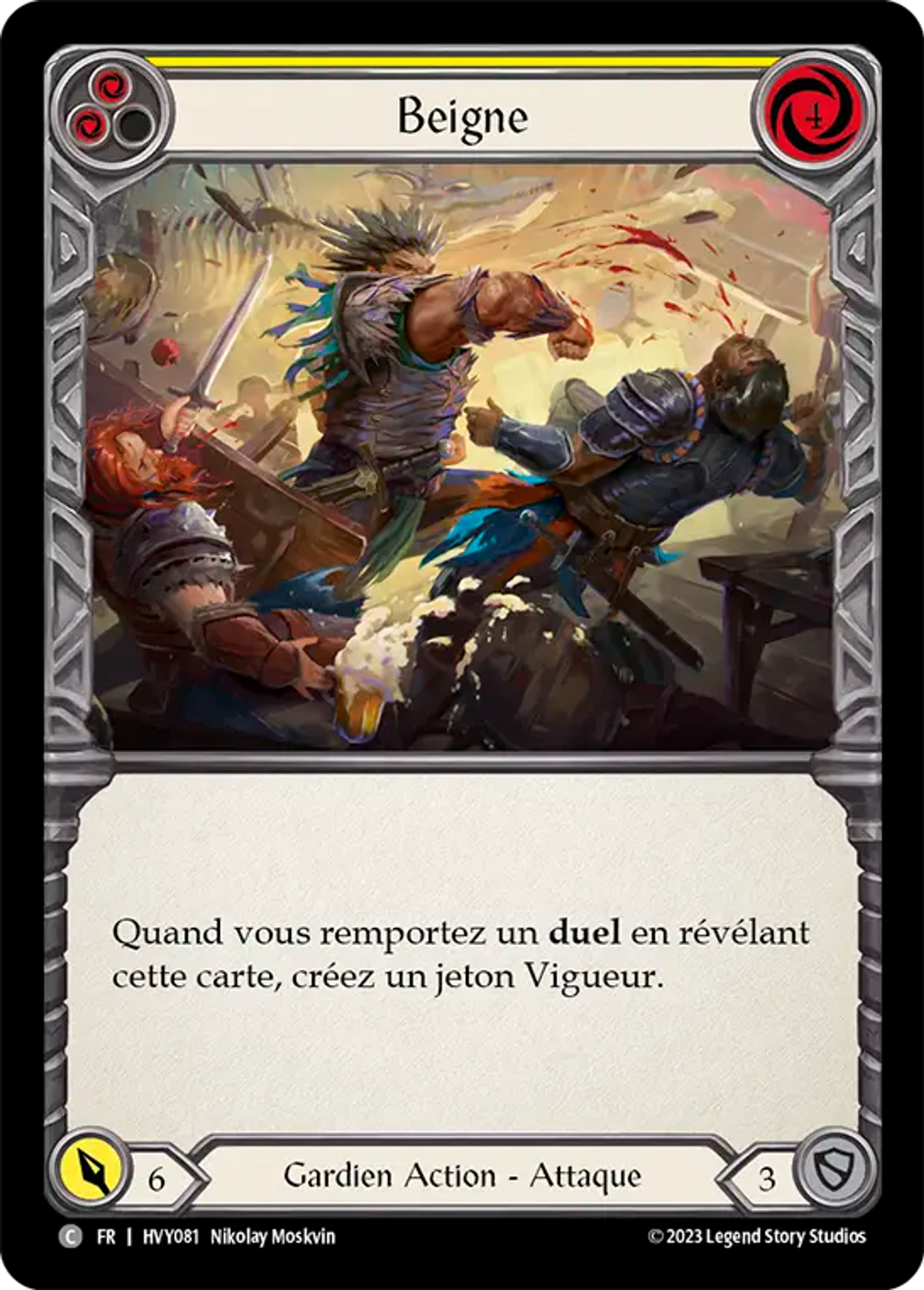 Beigne — Heavy Hitters — Flesh and Blood