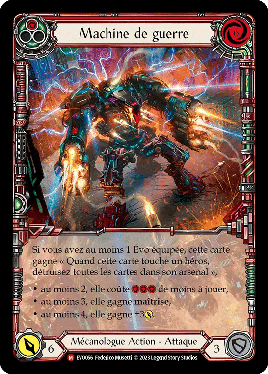 Machine de guerre — Bright Lights — Flesh and Blood