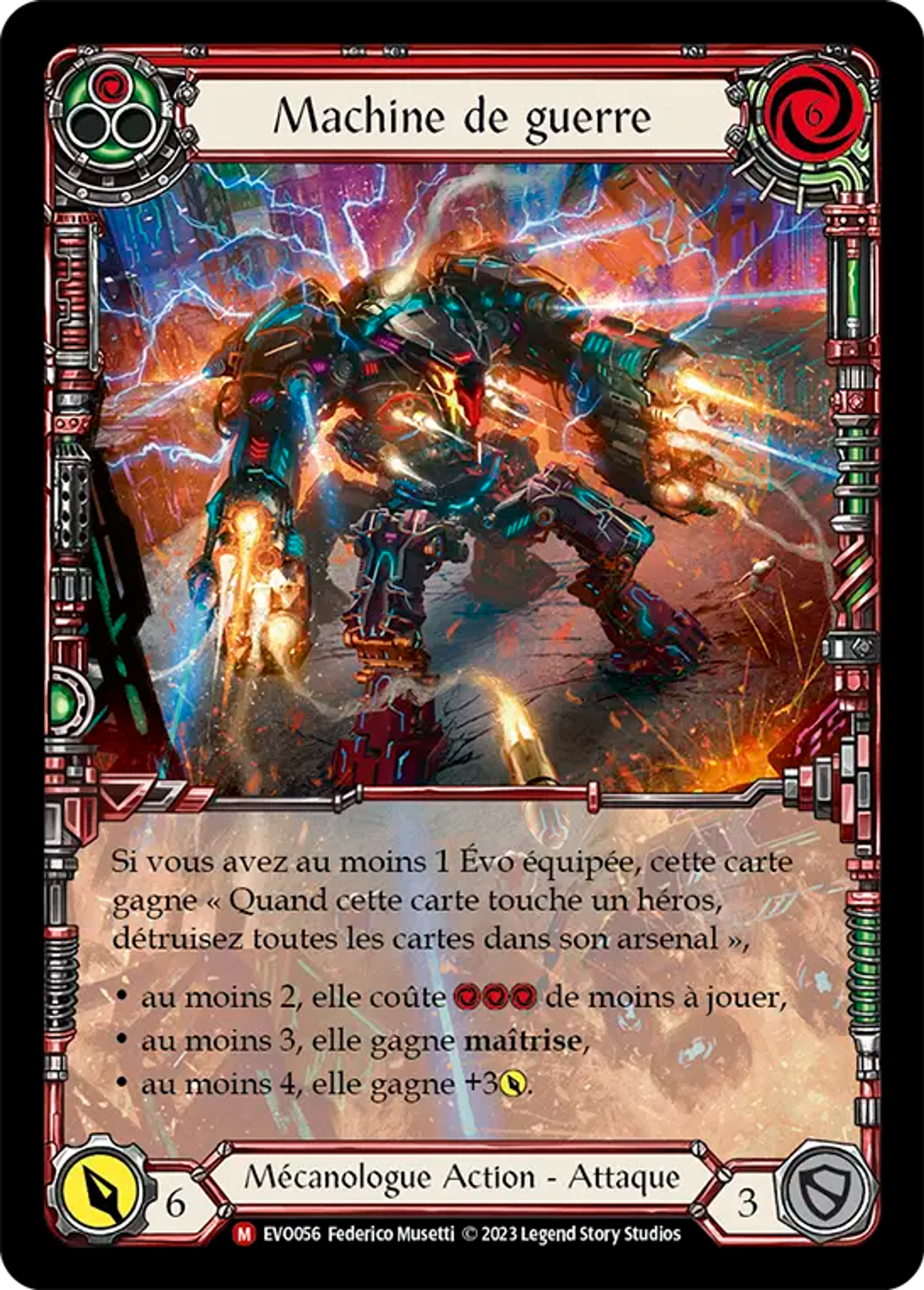 Machine de guerre — Bright Lights — Flesh and Blood
