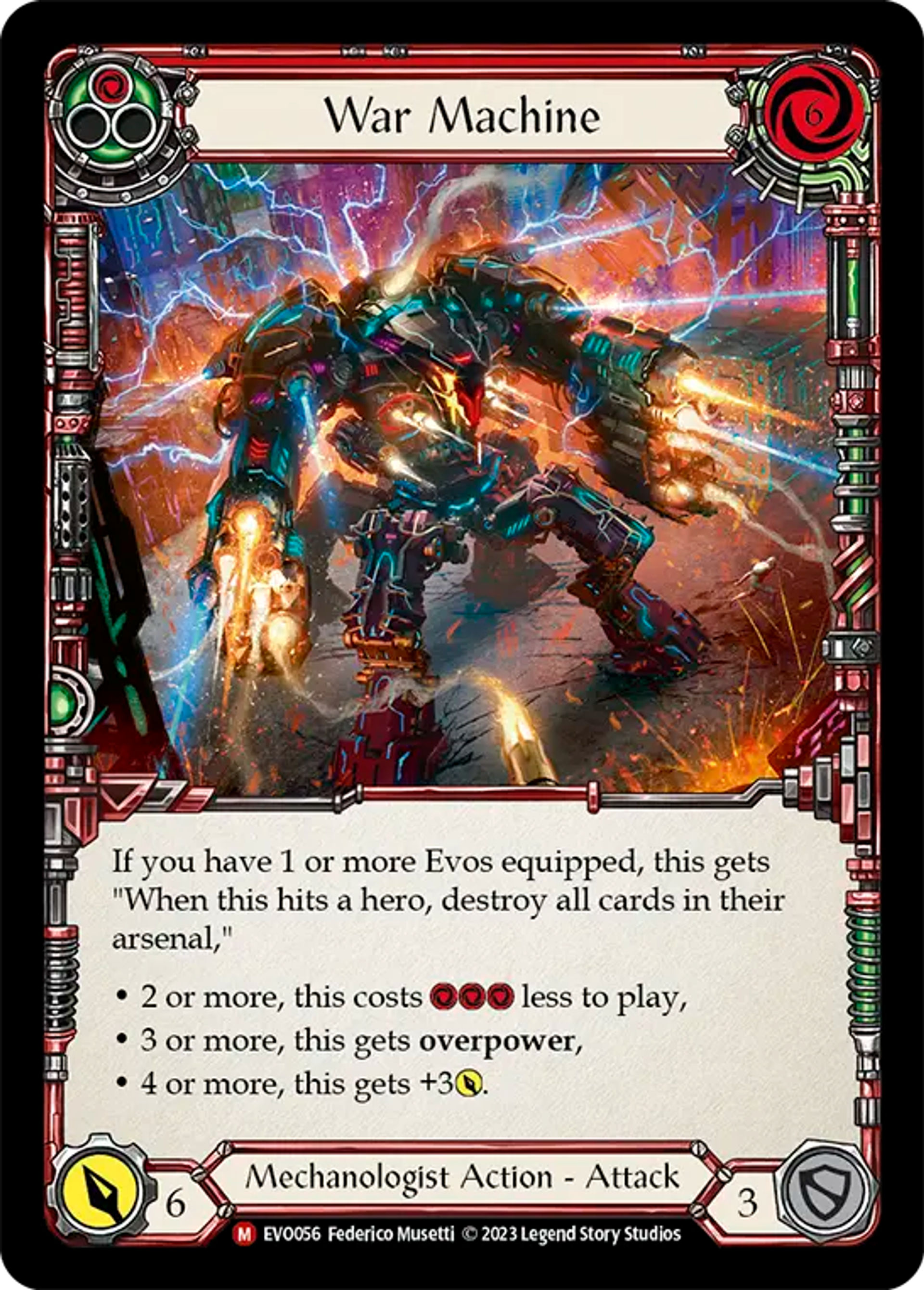 War Machine — Bright Lights — Flesh and Blood